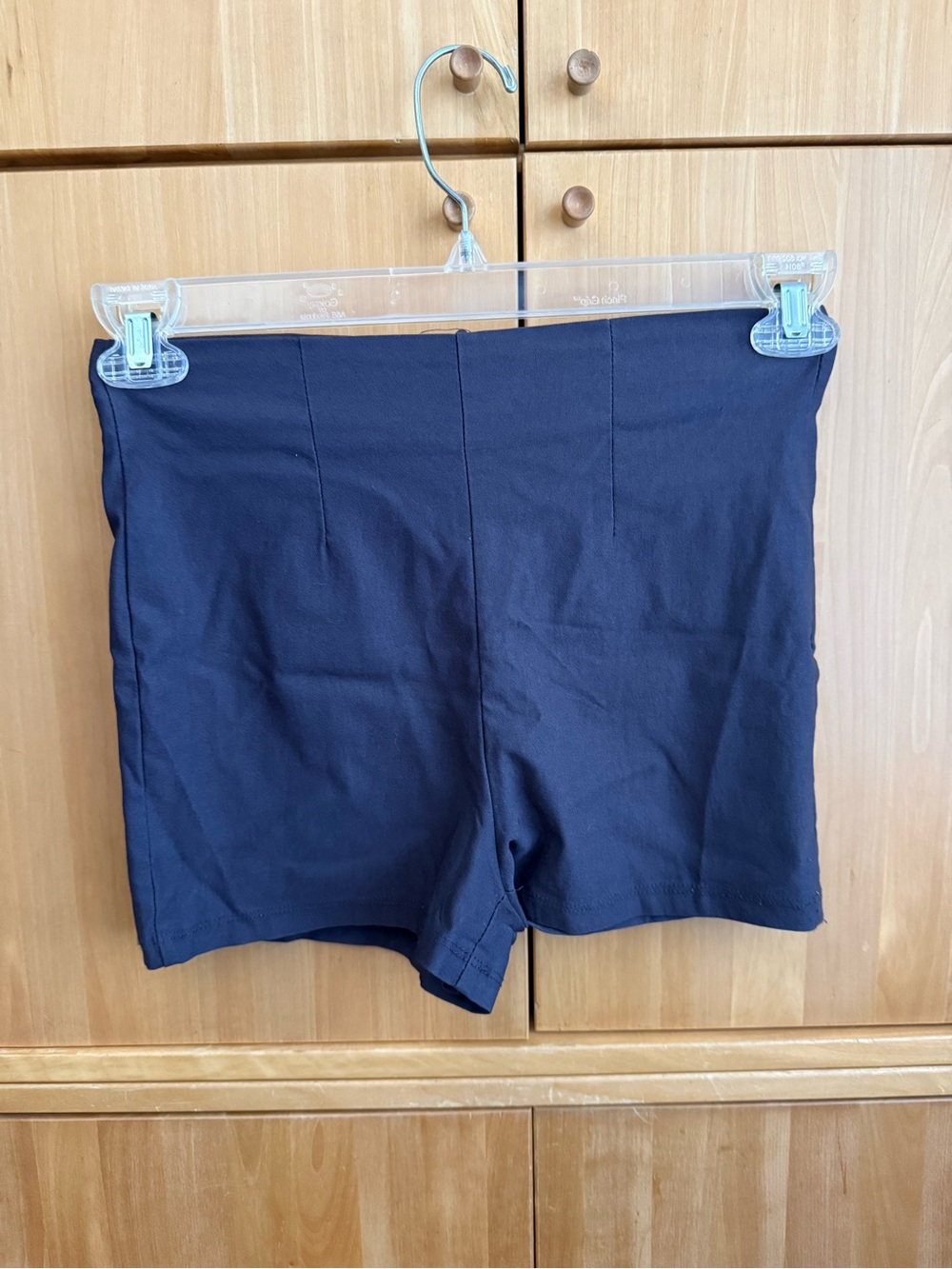 Kirra black High-Waist Stretch Shorts